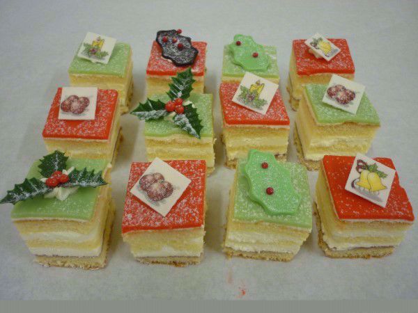 Afbeelding van Petit fours kerst