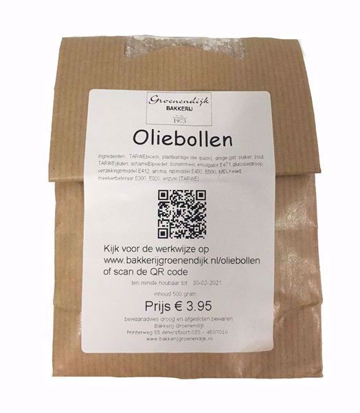 Afbeelding van Oliebollenmix 500 gram